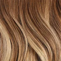 20" Chestnut Brown Balayage Thinning Hair Fill-Ins (95g)