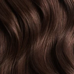 12" Seamless Chocolate Brown Clip-Ins (150g)