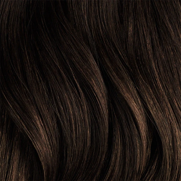 12" Seamless Mocha Brown Balayage Clip-Ins (150g)