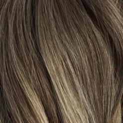 Sandy Brown Balayage Clip-In Bun