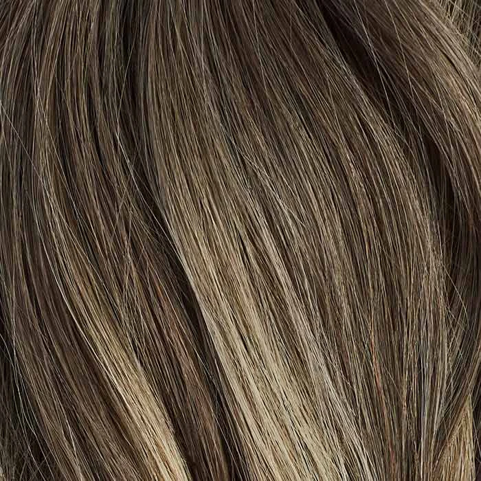 Sandy Brown Balayage Clip-In Bun 1 Sandy Brown Balayage Clip-In Bun