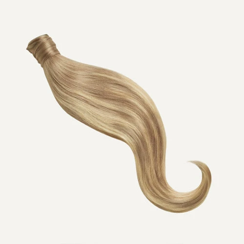 20" Dirty Blonde Highlights Ponytail Extension (120g) 2 20" Dirty Blonde Highlights Ponytail Extension (120g) - Image 2