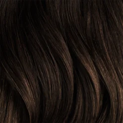 20" Mocha Brown Balayage Halo® Hair Extensions Volume Bundle