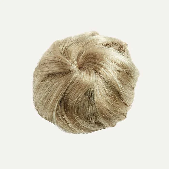 Sandy Blonde Balayage Clip-In Bun 2 Sandy Blonde Balayage Clip-In Bun - Image 2