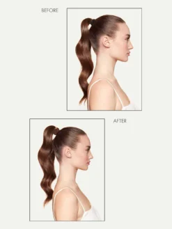 Gravity Defying Hair Ties: Black 13 Gravity Defying Hair Ties: Black -Hair Extensions Shop 318 Gravity Defying Hair Tie Before and After Transformation