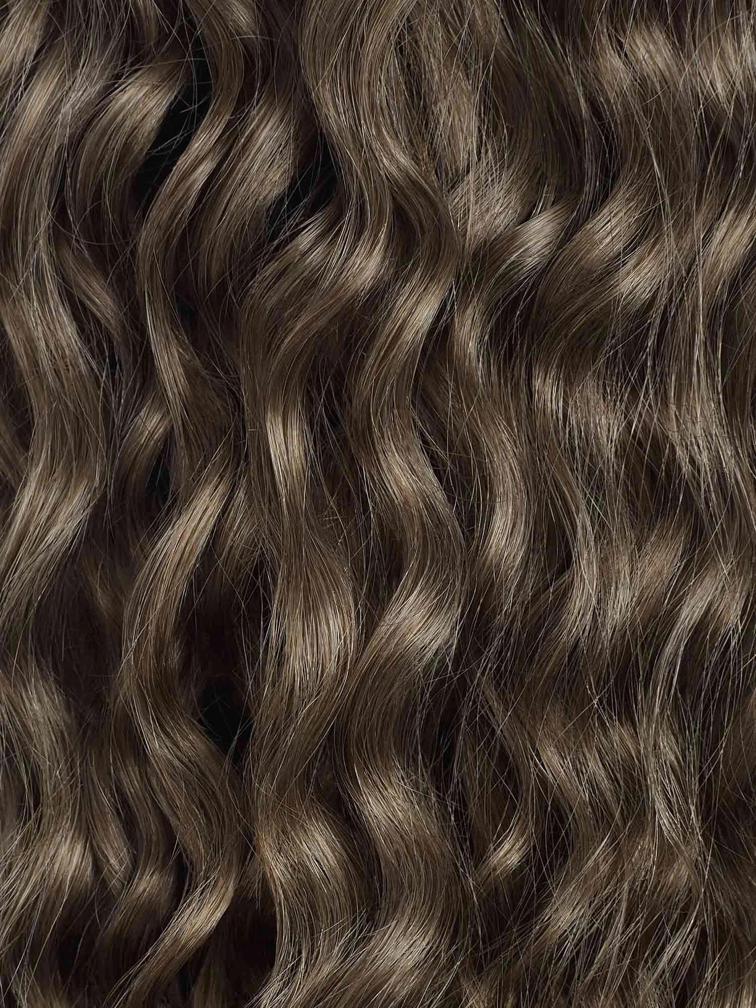 20" Sandy Brown Curly Ponytail Extension (120g) 4 20" Sandy Brown Curly Ponytail Extension (120g) - Image 4