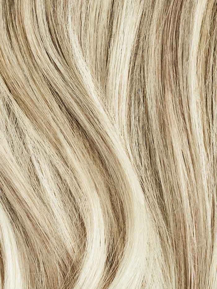 16" Beige Blonde Balayage Ponytail Extension (100g) 4 16" Beige Blonde Balayage Ponytail Extension (100g) - Image 4