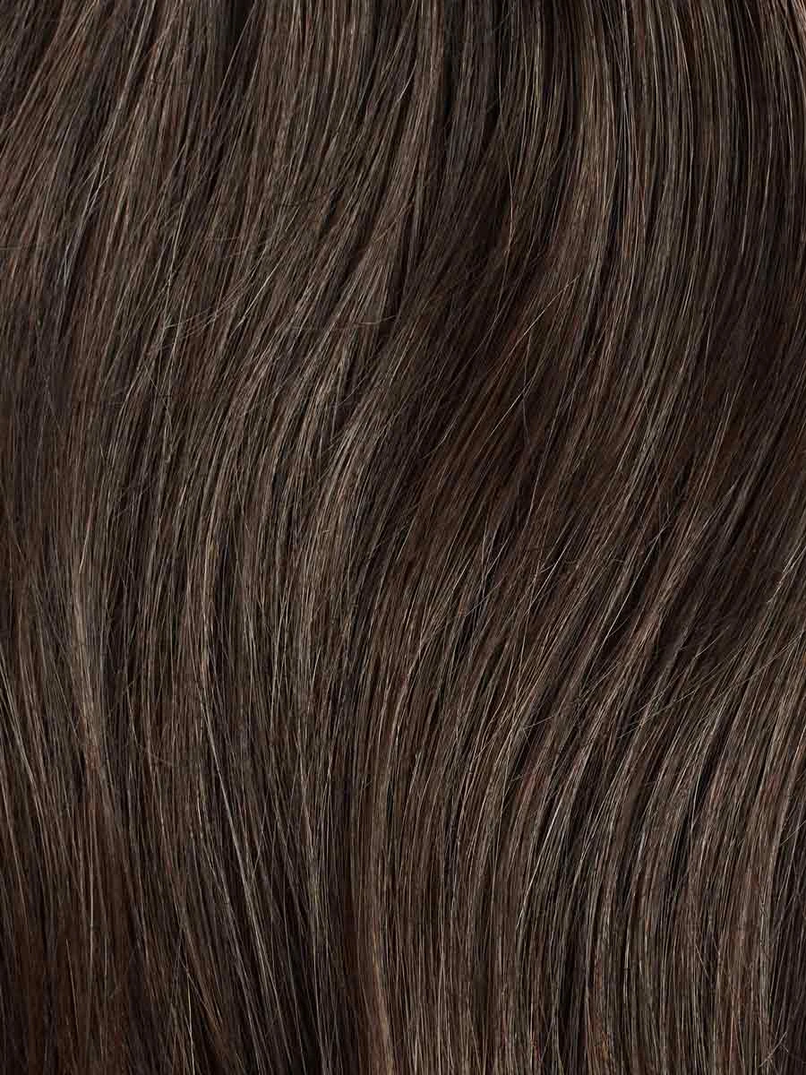 20" Cool Dark Brown Thinning Hair Fill-Ins (95g) 3 20" Cool Dark Brown Thinning Hair Fill-Ins (95g) - Image 3