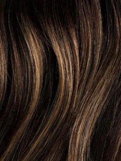 Dark Brown Balayage Clip-In Bun 11 Dark Brown Balayage Clip-In Bun -Hair Extensions Shop 3X4 Luxy Hair Extensions Dark Brown Balayage Color Swatch.JPG e0df5880 32c4 4969 82af 8a12384916e3
