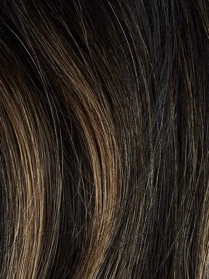 12" Seamless Off Black Bronde Balayage Clip-Ins (150g) 3 12" Seamless Off Black Bronde Balayage Clip-Ins (150g) - Image 3
