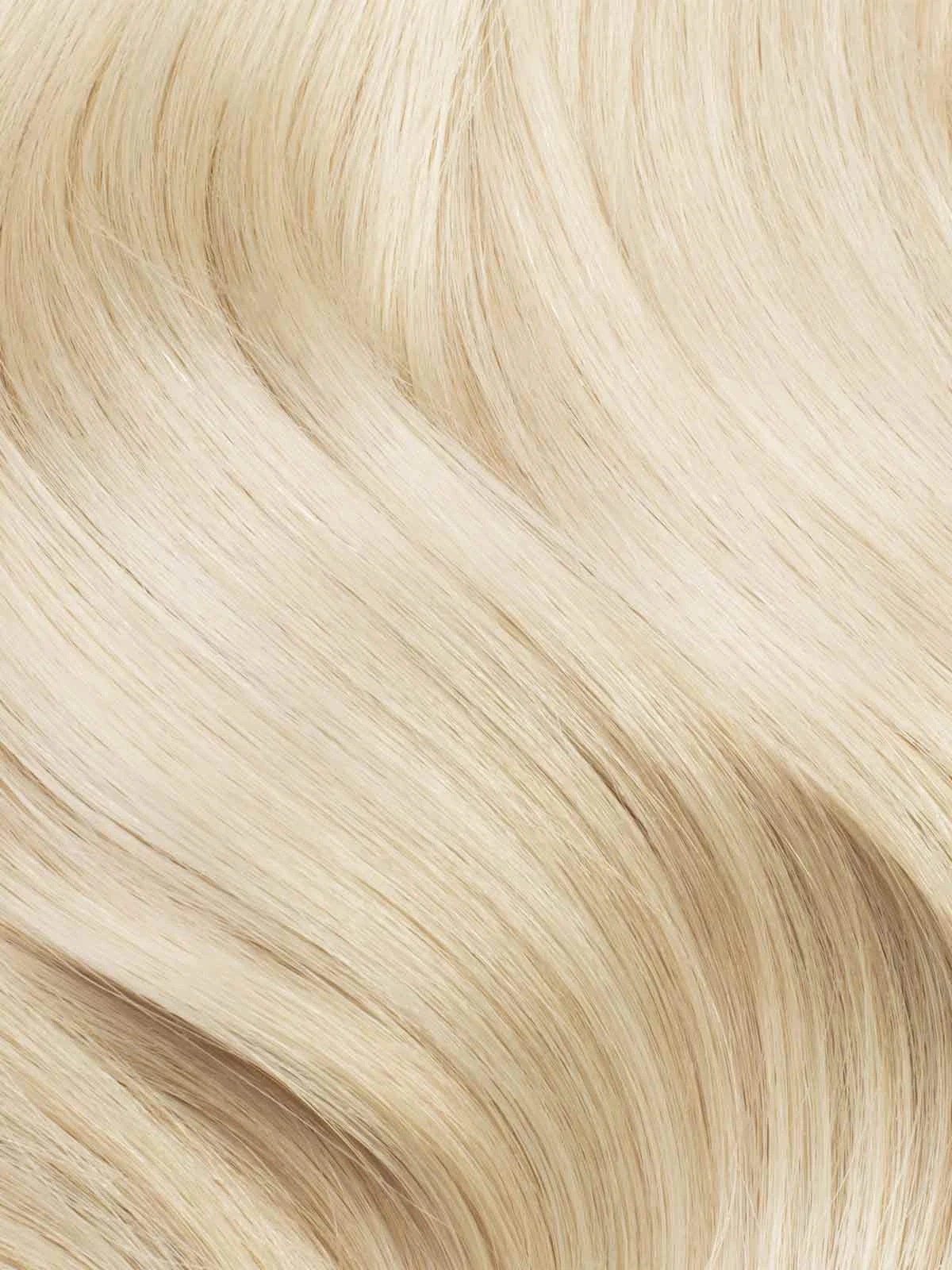 20" Classic Platinum Blonde Clip-Ins (160g) 4 20" Classic Platinum Blonde Clip-Ins (160g) - Image 4
