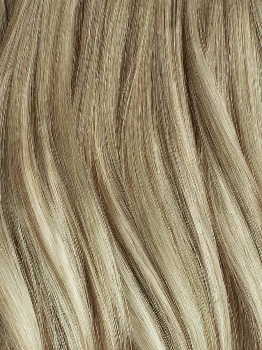Sandy Blonde Balayage Clip-In Bun 4 Sandy Blonde Balayage Clip-In Bun - Image 4
