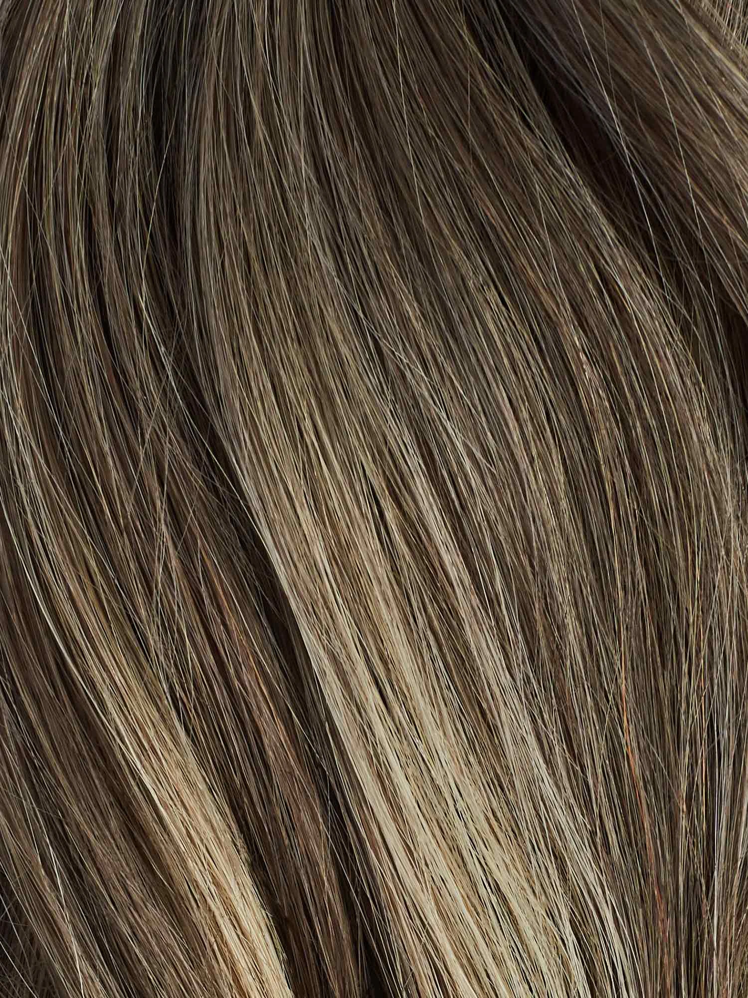 Sandy Brown Balayage Clip-In Bun 4 Sandy Brown Balayage Clip-In Bun - Image 4
