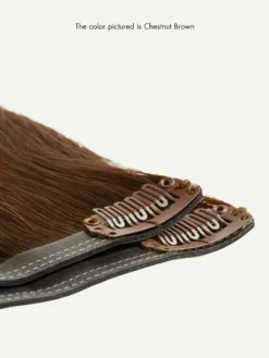 16" Dark Gray Thinning Hair Fill-Ins (80g) -Hair Extensions Shop 4thTrimester OFF FIG Generic Clips 7927646a a472 4eb6 829d fffeca742db7