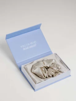 Bridesmaid Proposal Set -Hair Extensions Shop Bridal Collection 2022 SilkPillowScrunchie 5