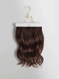 Luxy Hair Extensions Carrier In Wedding White -Hair Extensions Shop Bridal Collection 2022 WhiteCarrier 2