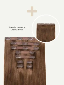 16" Classic Dark Gray Volume Bundle Clip-Ins -Hair Extensions Shop Bundle 140g Classic Generic 1bfa1deb a64a 4824 9653 0ebc15174517