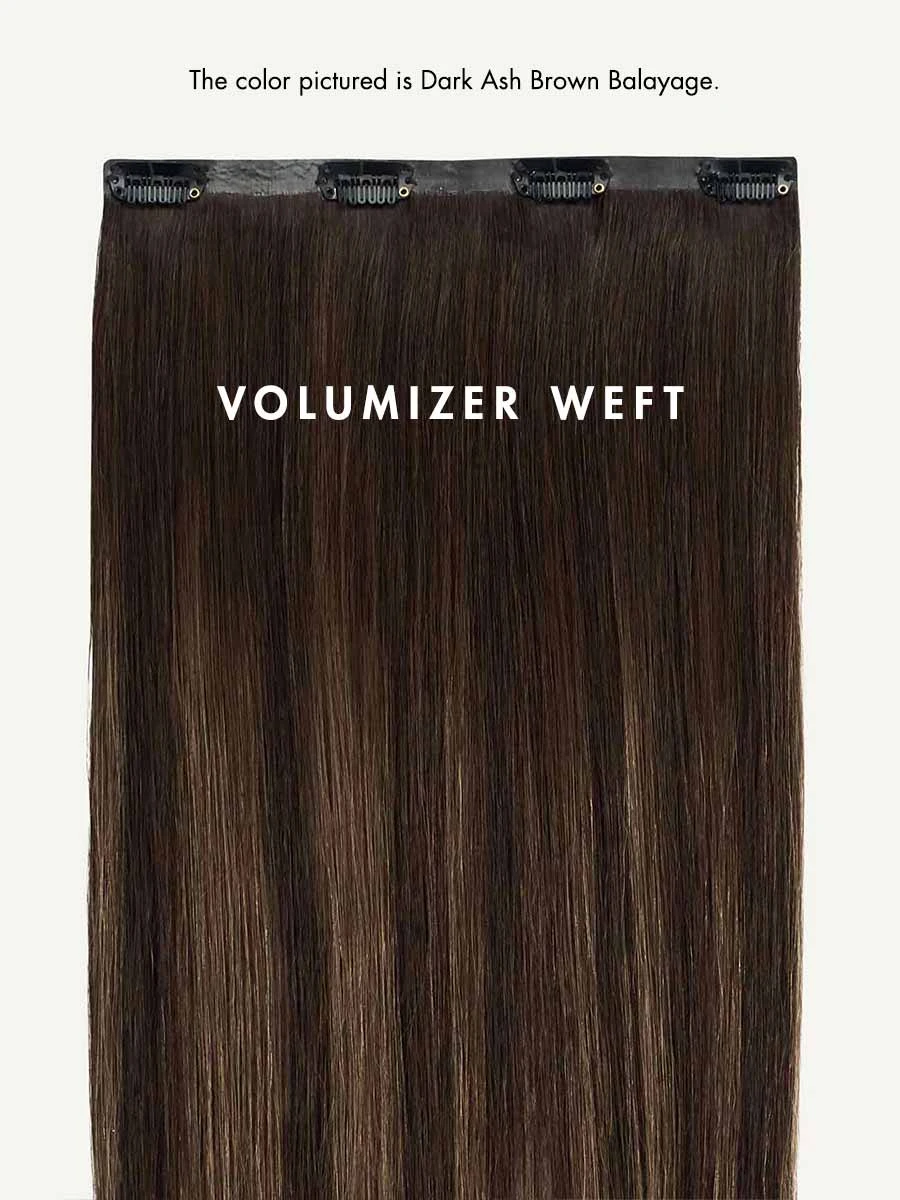 16" Seamless Dark Brown Balayage Volume Bundle 12 16" Seamless Dark Brown Balayage Volume Bundle - Image 12