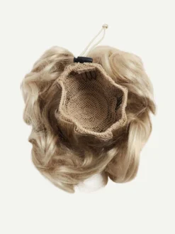 Beige Blonde Balayage Clip-In Bun -Hair Extensions Shop Buns Beige Blonde Balayage 2