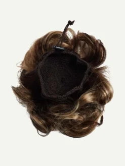 Dark Brown Balayage Clip-In Bun 12 Dark Brown Balayage Clip-In Bun -Hair Extensions Shop Buns Dark Brown Balayage 2