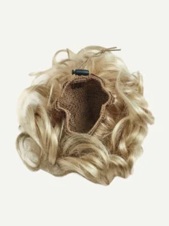 Sandy Blonde Balayage Clip-In Bun 12 Sandy Blonde Balayage Clip-In Bun -Hair Extensions Shop Buns Sandy Blonde Balayage 2