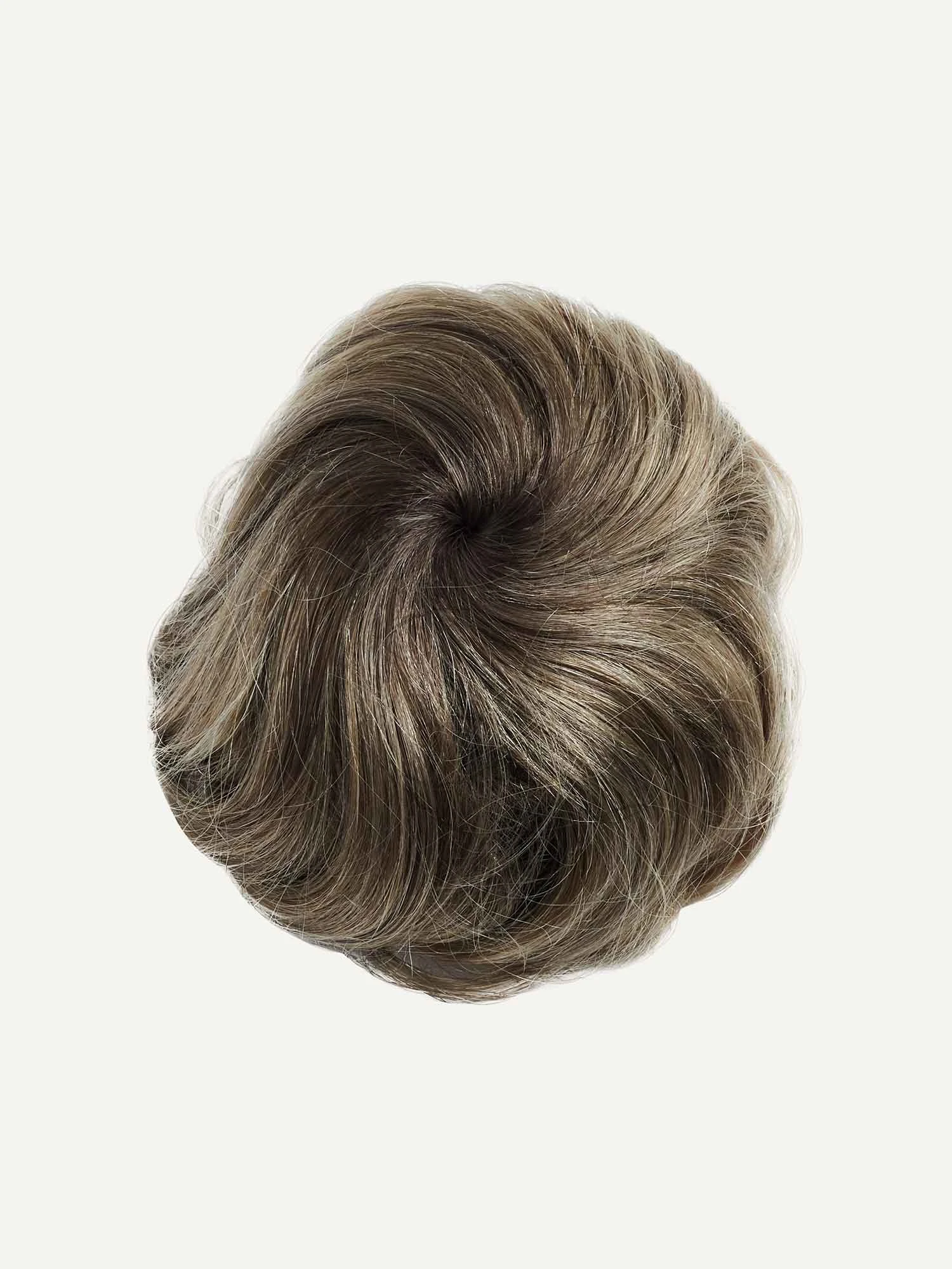 Sandy Brown Balayage Clip-In Bun 3 Sandy Brown Balayage Clip-In Bun - Image 3