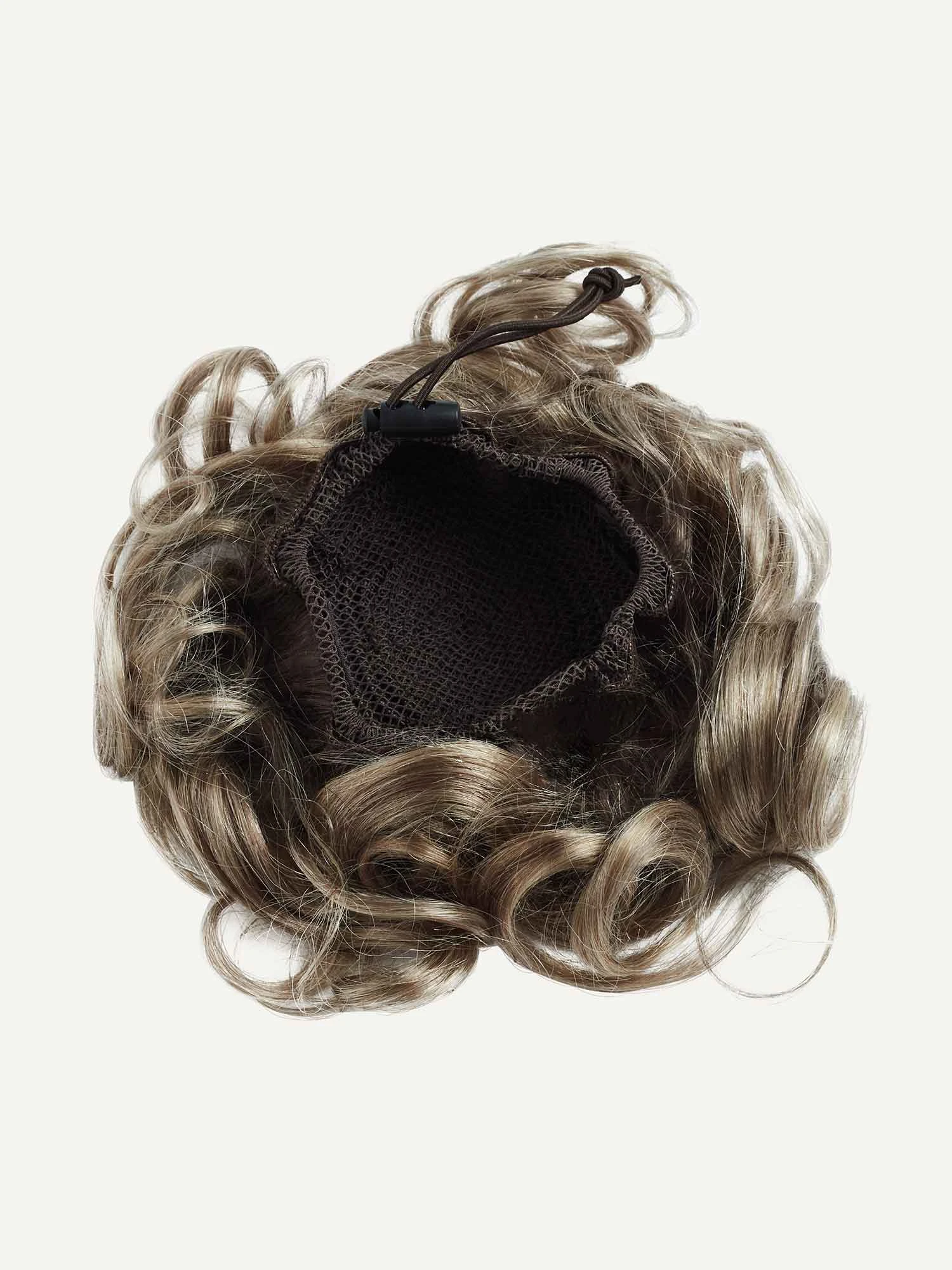 Sandy Brown Balayage Clip-In Bun 5 Sandy Brown Balayage Clip-In Bun - Image 5