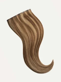 Luxy Hair X Aurora Lovestrand Chestnut Brown Highlights Romance Ready Kit -Hair Extensions Shop ChestnutBrownHighlightsSeamlessSwoopy