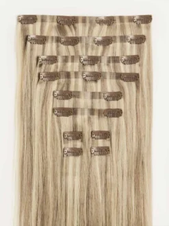 12" Seamless Dimensional Cream Blonde Clip-Ins (150g) -Hair Extensions Shop DimensionalCreamBlonde StackedWefts 27465593 bb2e 442f bbae b859d39d7a07