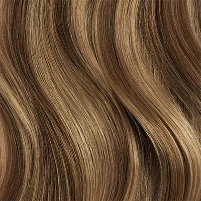 16" Classic Chestnut Brown Highlights Clip-Ins (160g) 1 16" Classic Chestnut Brown Highlights Clip-Ins (160g)