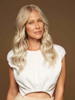 20" Classic Beige Blonde Balayage Clip-Ins (160g) -Hair Extensions Shop Luxy Hair Extensions Beige Blonde Balayage 16 inch 2