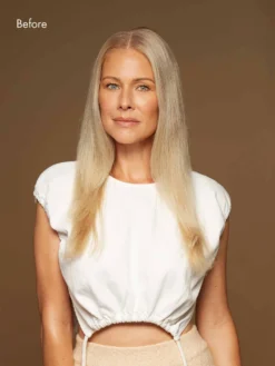 20" Classic Beige Blonde Balayage Clip-Ins (220g) -Hair Extensions Shop Luxy Hair Extensions Beige Blonde Balayage Before 2 41f009b6 fbaa 485b 8082 f0353e493716