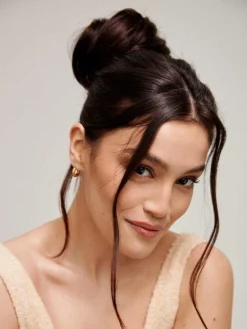 Dark Brown Clip-In Bun -Hair Extensions Shop Luxy Hair Extensions Clip In Buns Dark Brown 6