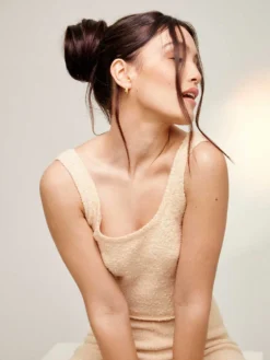 Dark Brown Clip-In Bun -Hair Extensions Shop Luxy Hair Extensions Clip In Buns Dark Brown 7