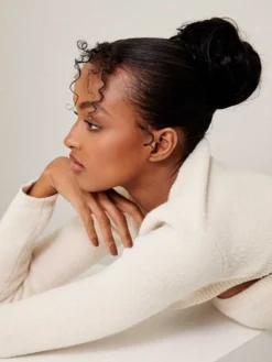 Jet Black Clip-In Bun -Hair Extensions Shop Luxy Hair Extensions Clip In Buns Jet Black 6