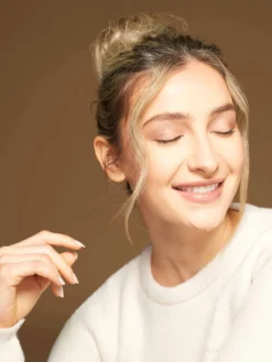 Sandy Blonde Clip-In Bun -Hair Extensions Shop Luxy Hair Extensions Clip In Buns Sandy Blonde After 3