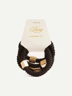 Gravity Defying Hair Ties: Black 9 Gravity Defying Hair Ties: Black -Hair Extensions Shop Luxy Hair Extensions Gravity Defying Hair Ties Black 1500x2000 1
