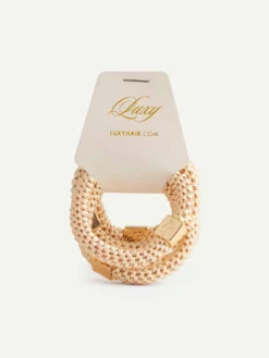 Gravity Defying Hair Ties: Blonde -Hair Extensions Shop Luxy Hair Extensions Gravity Defying Hair Ties Blonde 1500x2000 1