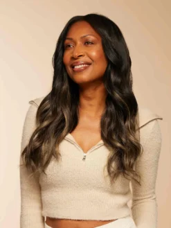 20" Seamless Off Black Bronde Balayage Volume Bundle Clip-Ins 22 20" Seamless Off Black Bronde Balayage Volume Bundle Clip-Ins -Hair Extensions Shop Luxy Hair Extensions Off Black Bronde Balayage 20 Inches 1 0733a63d e509 4d9c bfa4 33d14c8383de