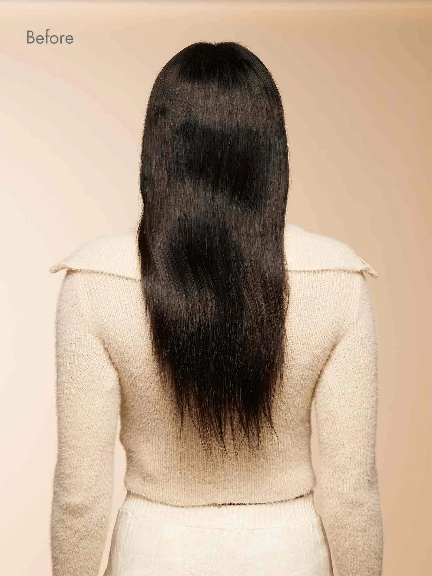 20" Seamless Off Black Bronde Balayage Volume Bundle Clip-Ins 11 20" Seamless Off Black Bronde Balayage Volume Bundle Clip-Ins - Image 11