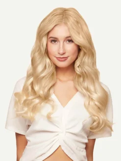 20" Ash Blonde Halo® Hair Extensions (180g) 18 20" Ash Blonde Halo® Hair Extensions (180g) -Hair Extensions Shop Luxy Hair Extensions Ash Blonde 20 After Front