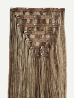16" Classic Ash Brown Highlights Volume Bundle Clip-Ins 19 16" Classic Ash Brown Highlights Volume Bundle Clip-Ins -Hair Extensions Shop Luxy Hair Extensions Ash Brown Highlights Classic 16 Inches StackedWefts 096e5fe7 895b 4b5b 9d3e 80d0f8186387