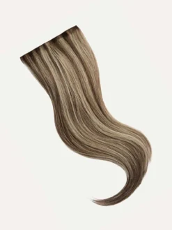 12" Seamless Ash Brown Highlights Clip-Ins (150g) -Hair Extensions Shop Luxy Hair Extensions Ash Brown Highlights Classic Swoopy 941ba049 2152 4385 9798 d008776080b0