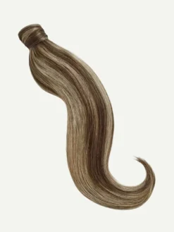 20" Ash Brown Highlights Ponytail Extension (120g) 10 20" Ash Brown Highlights Ponytail Extension (120g) -Hair Extensions Shop Luxy Hair Extensions Ash Brown Highlights Ponytail Swoopy 7f3ba29c 2803 43bd a337 039da2c048bd