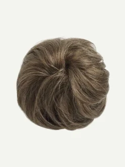 Ash Brown Clip-In Bun 18 Ash Brown Clip-In Bun -Hair Extensions Shop Luxy Hair Extensions Ash Brown Bun