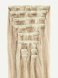 24" Classic Beige Blonde Balayage Clip-Ins (240g) -Hair Extensions Shop Luxy Hair Extensions Beige Blonde Balayage Classic 160g StackedWefts f9c38056 5443 4659 9b4c a35cc6b5f475