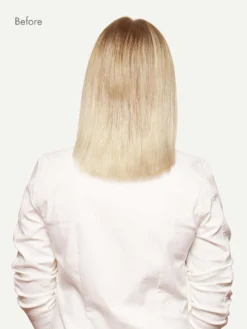 16" Seamless Dimensional Beige Blonde Volume Bundle Clip-Ins -Hair Extensions Shop Luxy Hair Extensions Beige Blonde Before Back 71bf3e4f 2b20 48e4 84e6 df13fd657d60