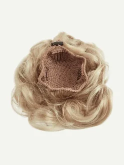 Dimensional Beige Blonde Clip-In Bun 12 Dimensional Beige Blonde Clip-In Bun -Hair Extensions Shop Luxy Hair Extensions Beige Blonde Buns Weft