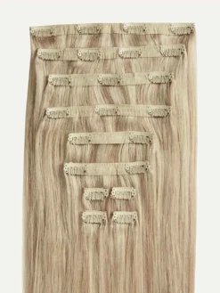 20" Classic Dimensional Beige Blonde Volume Bundle Clip-Ins -Hair Extensions Shop Luxy Hair Extensions Beige Blonde Classic 160g StackedWefts f1c4de98 417e 4af4 b608 5228f9604b01