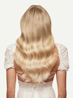 16" Seamless Blonde Balayage Volume Bundle Clip-Ins -Hair Extensions Shop Luxy Hair Extensions Blonde Balayage 16 After Back a16468d8 5d18 4d7a aab8 09aa5f2ce3b7